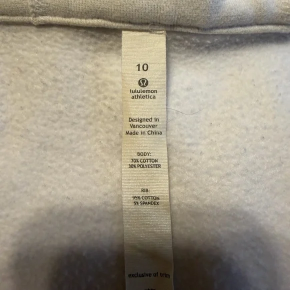 Lululemon Scuba Hoodie II – Rare Polka Dot Fade – Size 10 - Picture 3 of 10